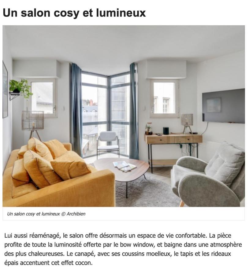 Sublime Duplex Nantes Cathedrale Διαμέρισμα Εξωτερικό φωτογραφία