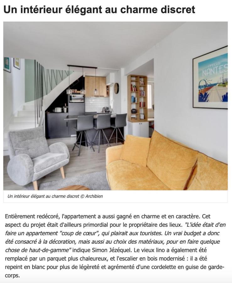 Sublime Duplex Nantes Cathedrale Διαμέρισμα Εξωτερικό φωτογραφία